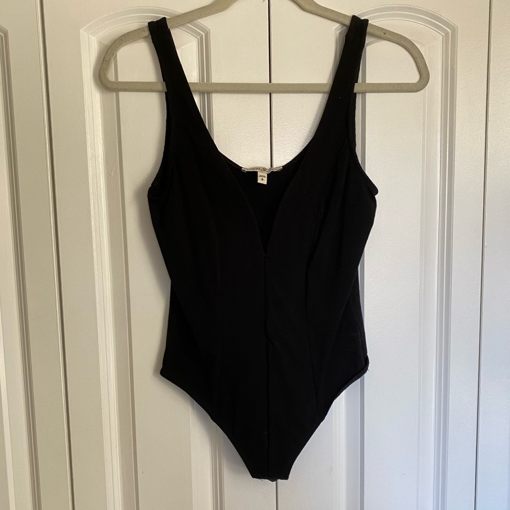 Express Deep V-neck bodysuit